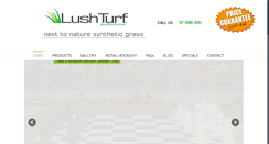 Desktop Screenshot of lushturfsolutions.com.au